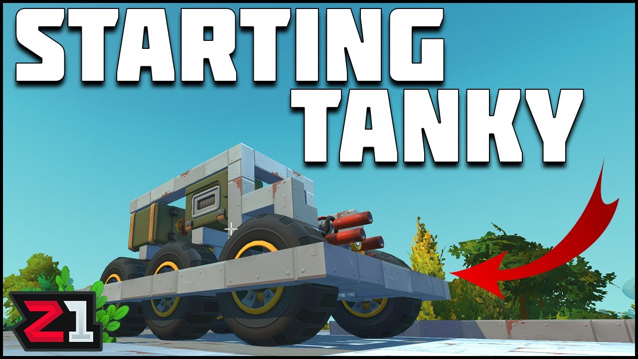 Starting the Tanky Boi ! Scrap Mechanic Survival Ep 41 | Z1 Gaming