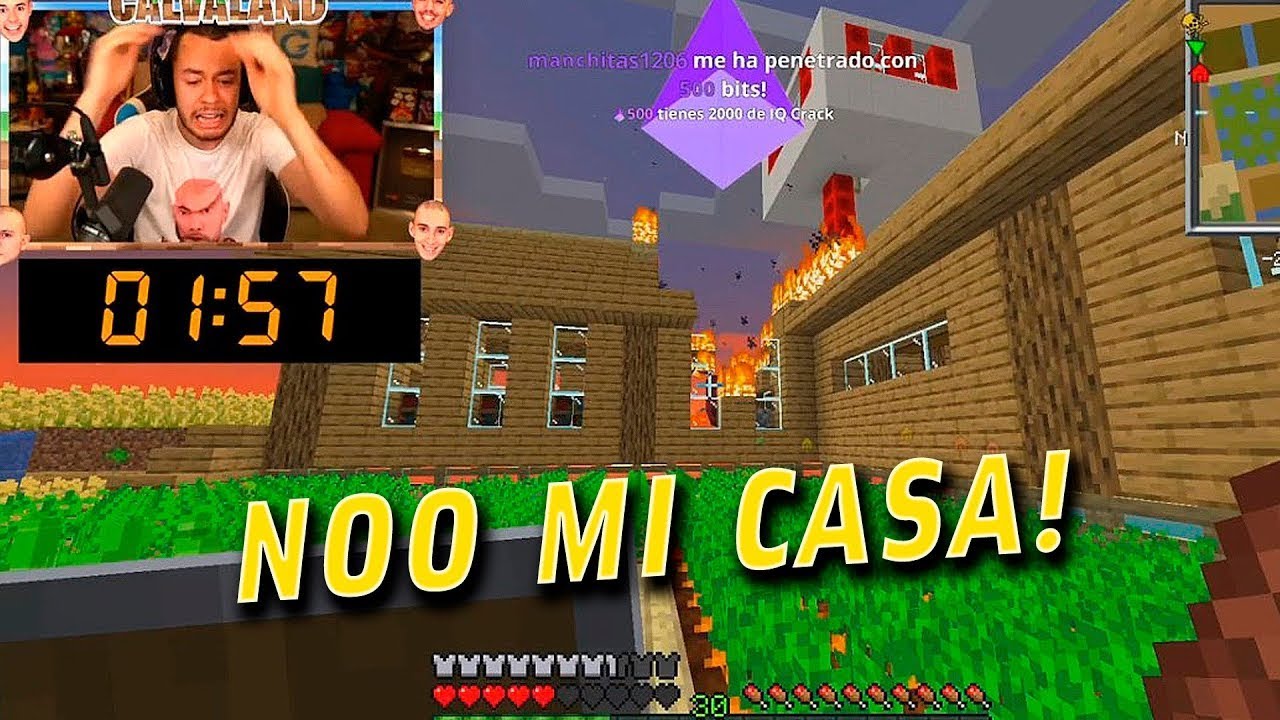 SE QUEMA LA CASA DE TheGrefg ANTES DEL EVENTO ESPECIAL DE CALVALAND - SE PONE A LLORAR