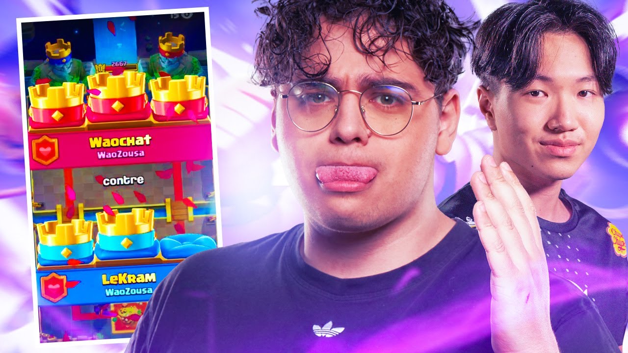 KAMETO (30 ANS) D&Eacute;COUVRE CLASH ROYALE !
