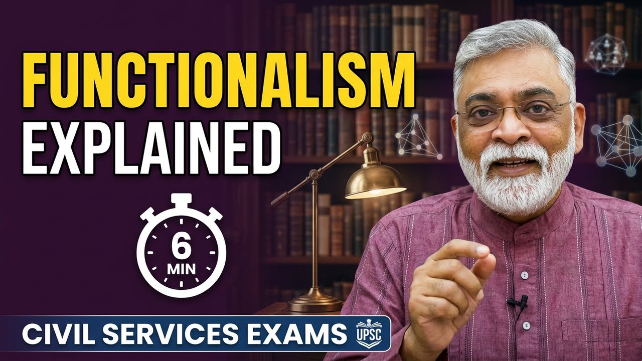 Radcliffe-Brown's STRUCTURAL FUNCTIONALISM explained in 6 Minutes | Anthropological Theories