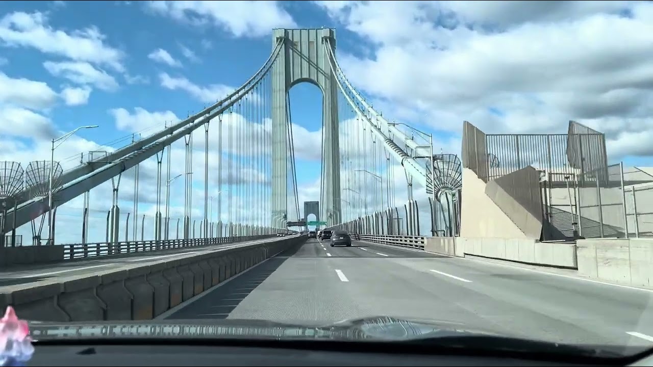 Brooklyn to Staten Island via the Verrazzano-Narrows Bridge 🌉 NEW YORK CITY , NEW JERSEY 