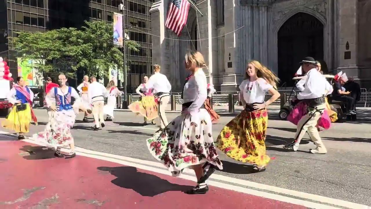 Pulaski Day Parade NYC 2025 🇵🇱 | Traditional Polish Dance & Costumes Part 2