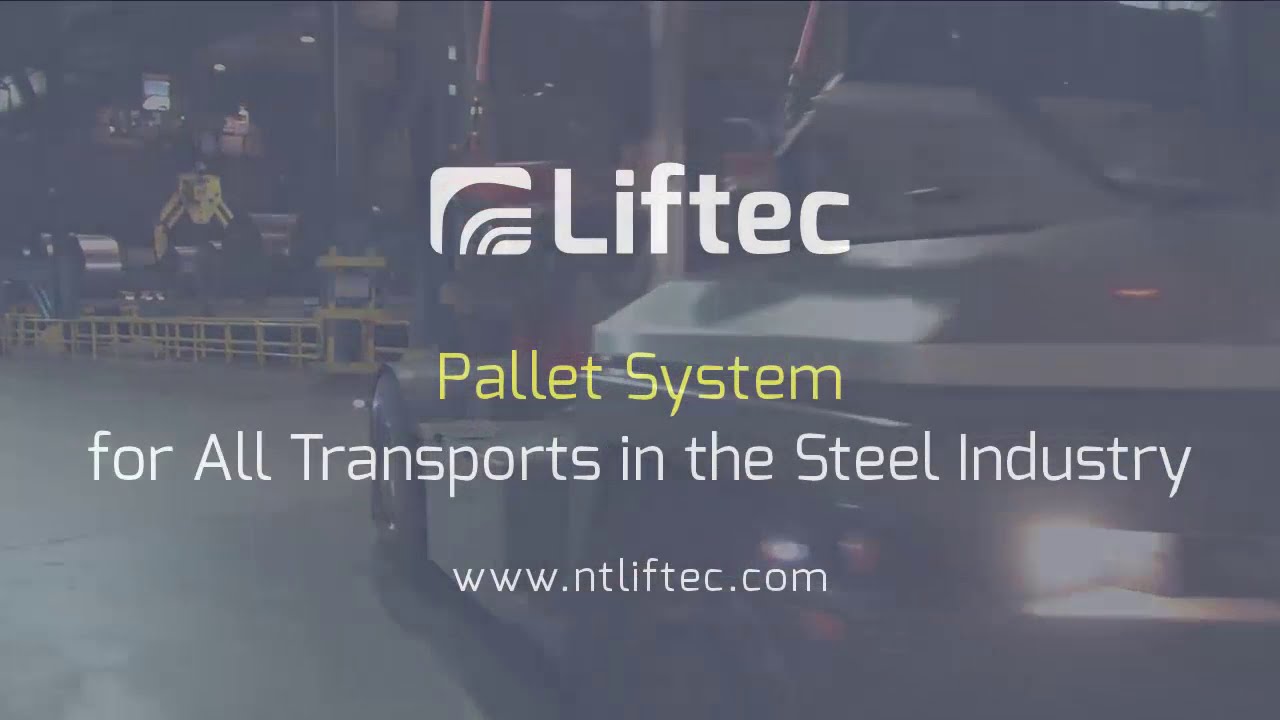 Pallet system for all transports in the steel industry - NT Liftec Oy