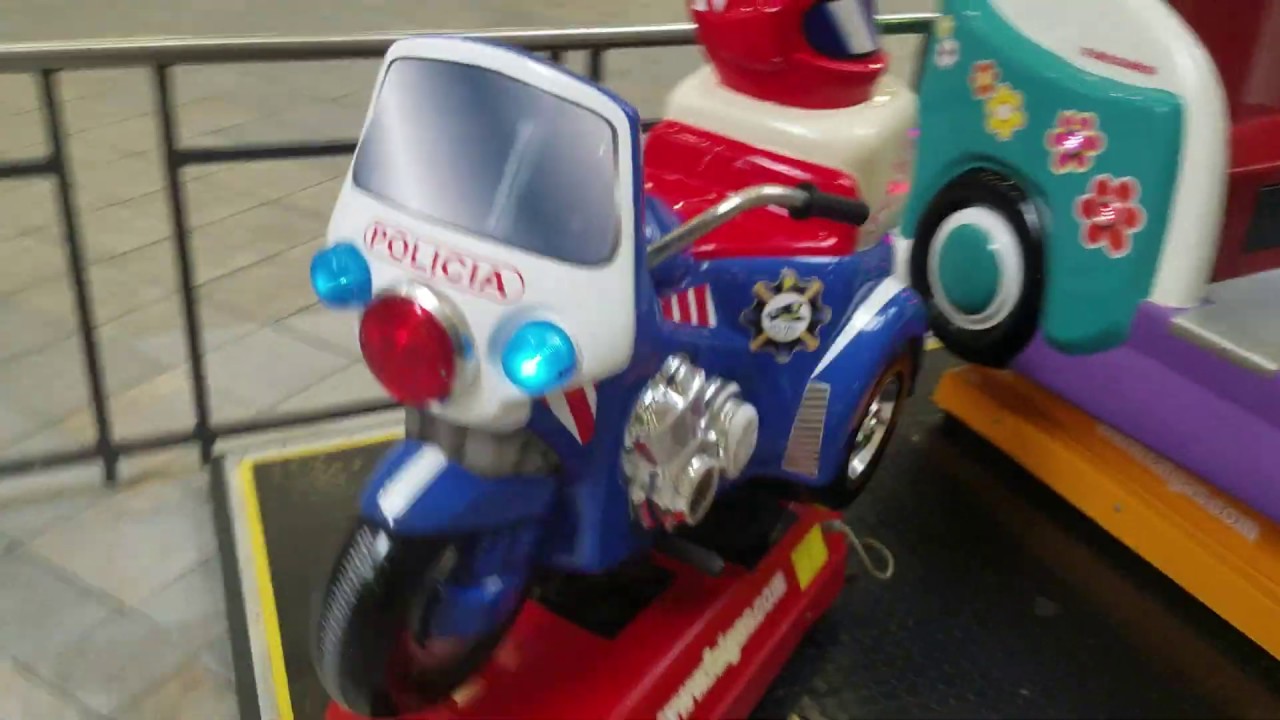 Falgas Police Motorcycle Kiddie Ride