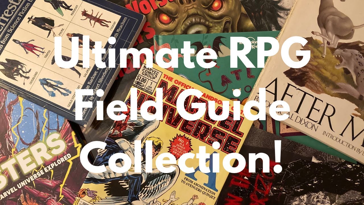 A Game Master's Guide to RPG Field Guides