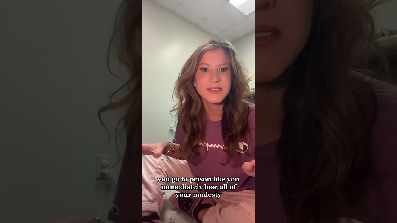 And the toilet paper was so thin it melted #prison #jail #womensprison #courtesyflush #bathroom