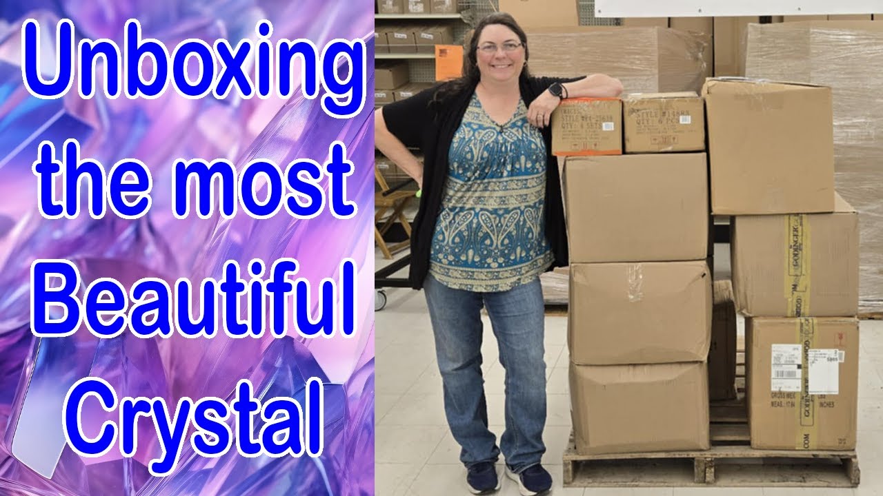 Unboxing the most Beautiful Crystal From Godinger From display pieces to practical use.