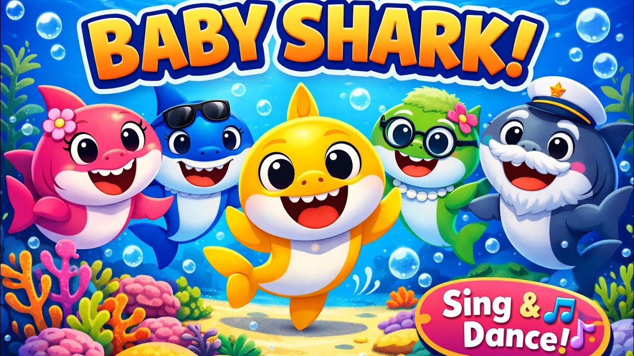 Baby Shark Dance | Fun Kids Song | Nursery Rhymes