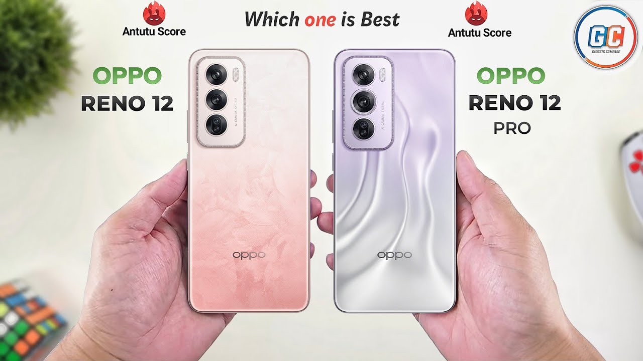 OPPO Reno 12 Vs OPPO Reno 12 Pro || Full Comparison ⚡ Chinese Variant.