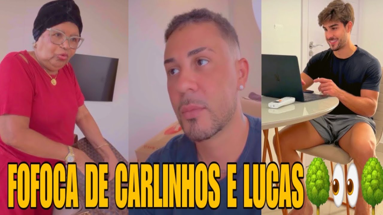 RONINHO CONTOU QUE CARLINHOS MAIA FICOU COM CIÚMES EM SABER WUE LUCAS GUIMARÃES TEM OUTRO 🤭😱