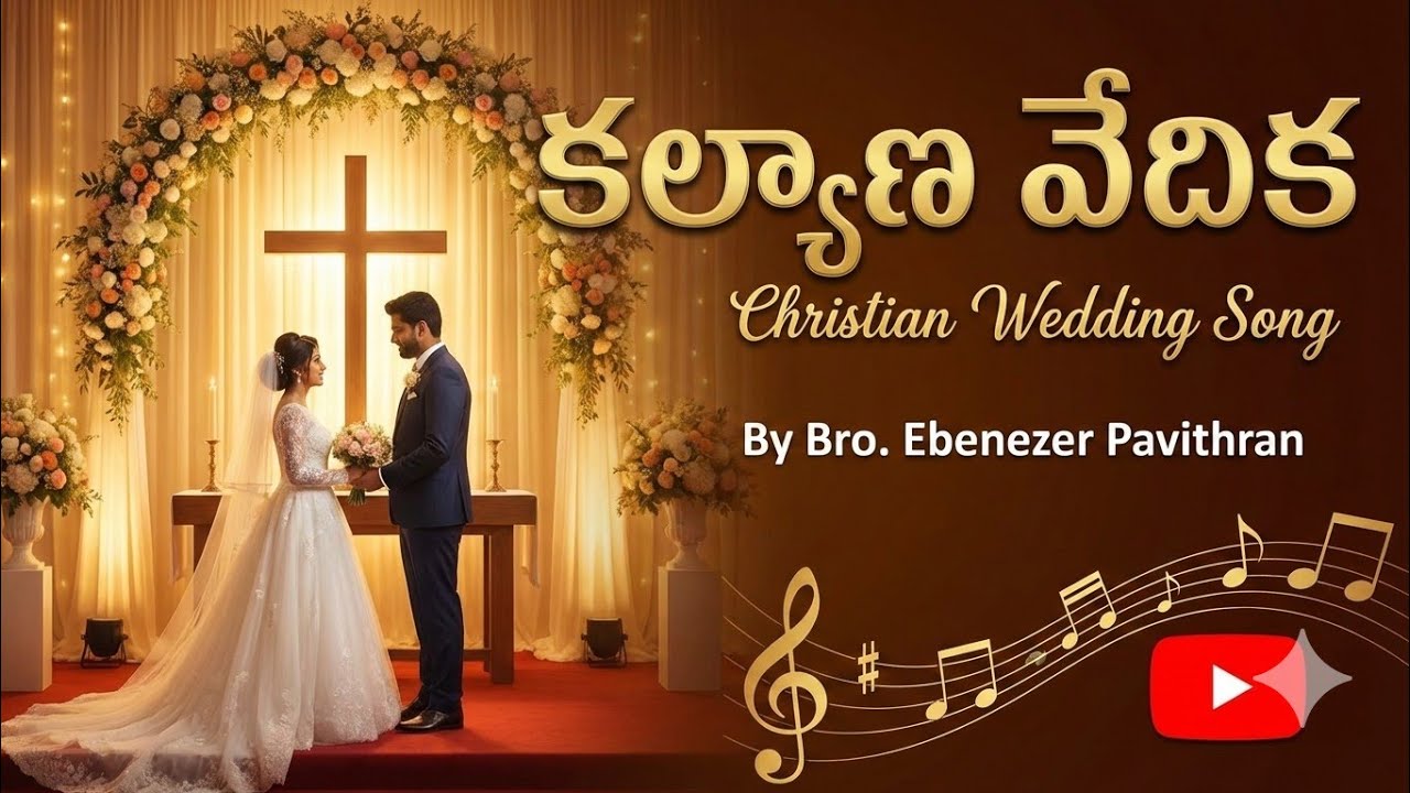 కల్యాణ వేదిక || క్రైస్తవ వివాహ గీతం || Ebenezer Pavithran ||Telugu Christian wedding song|| 