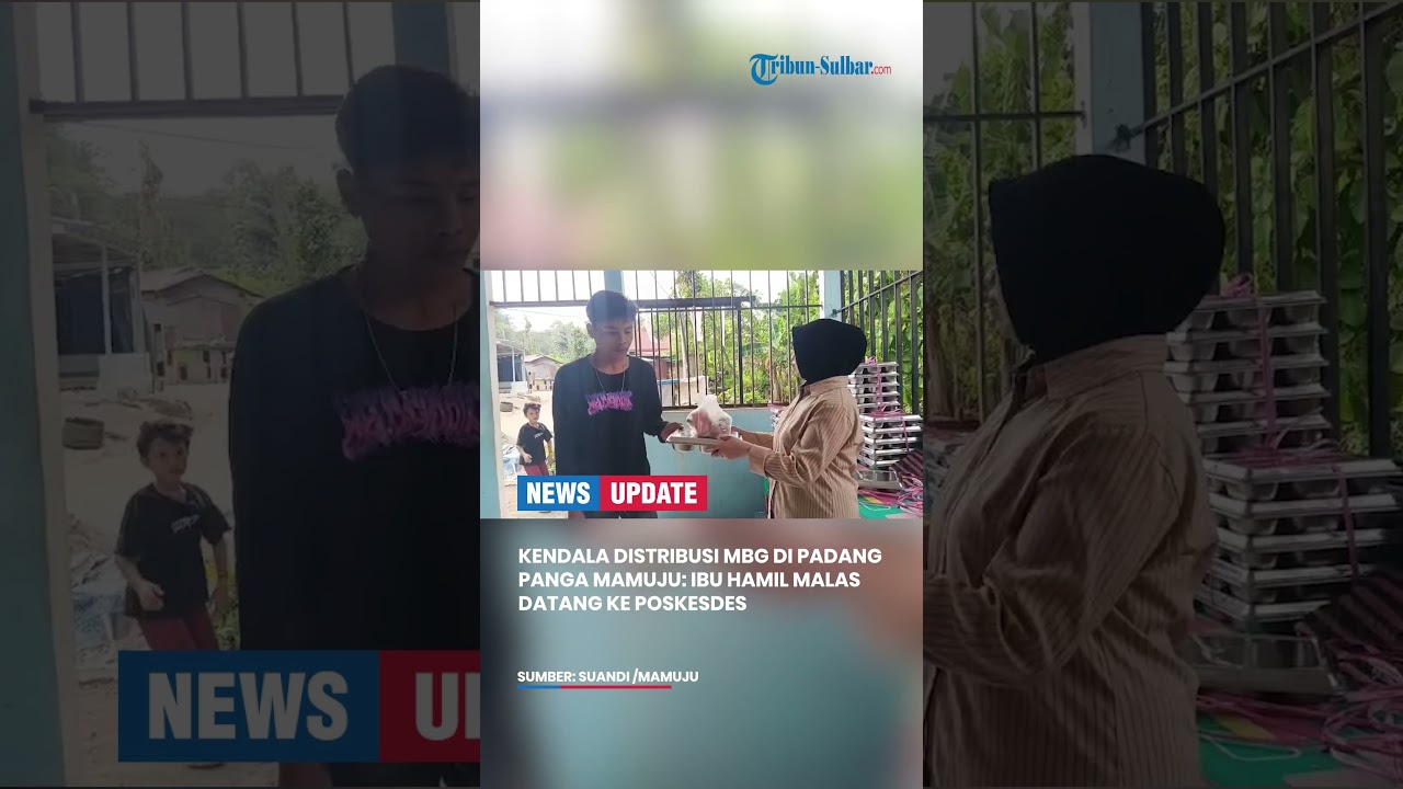 Kendala Distribusi MBG di Padang Panga Mamuju