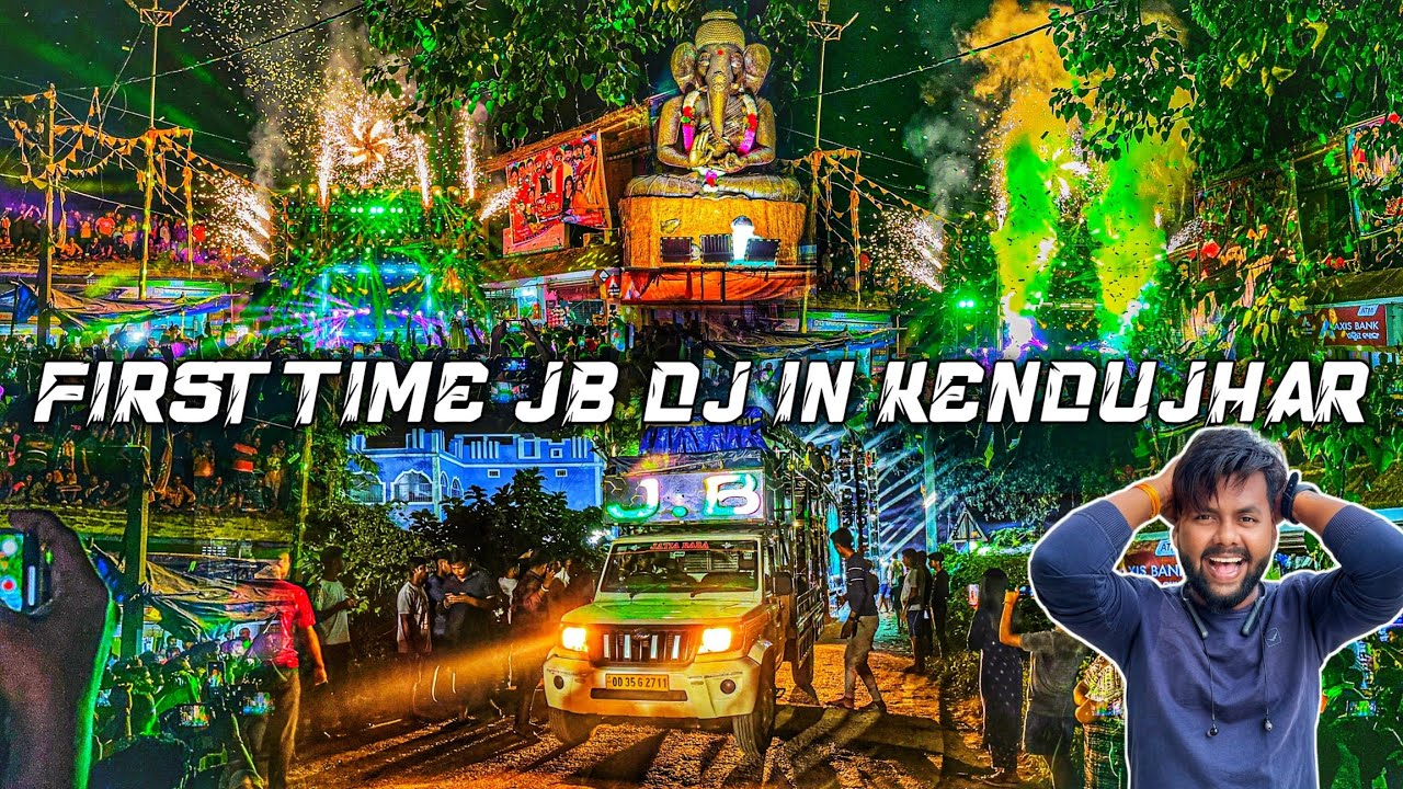 FIRST TIME JB DJ IN KENUJHAR SALABANI | 2024 LAST GANESH PUJA BHASANI