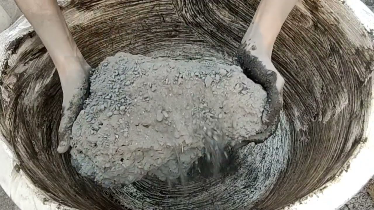 Gritty charcoal chunks dry and water Crumbling || very smokey and dusty || superb #asmr #insane