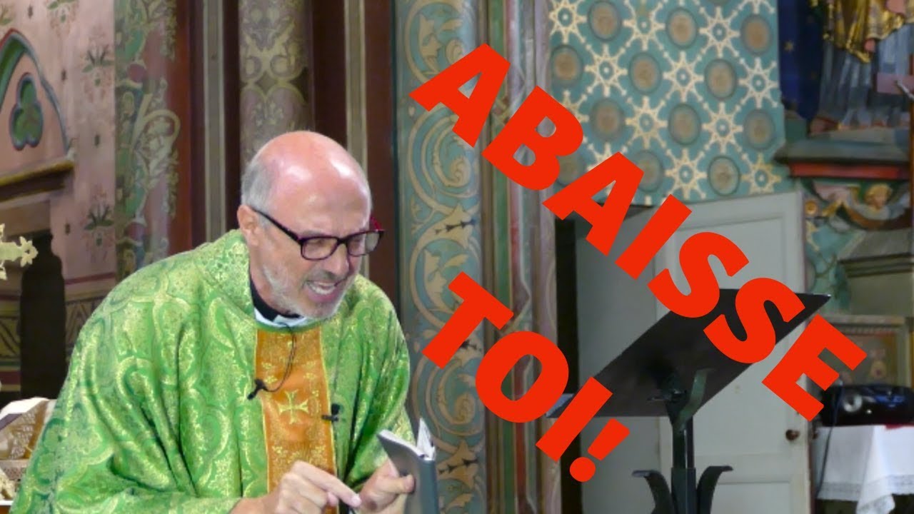 LA DERNIÈRE PLACE, S'ABAISSER, AIMER ET IMITER JÉSUS...