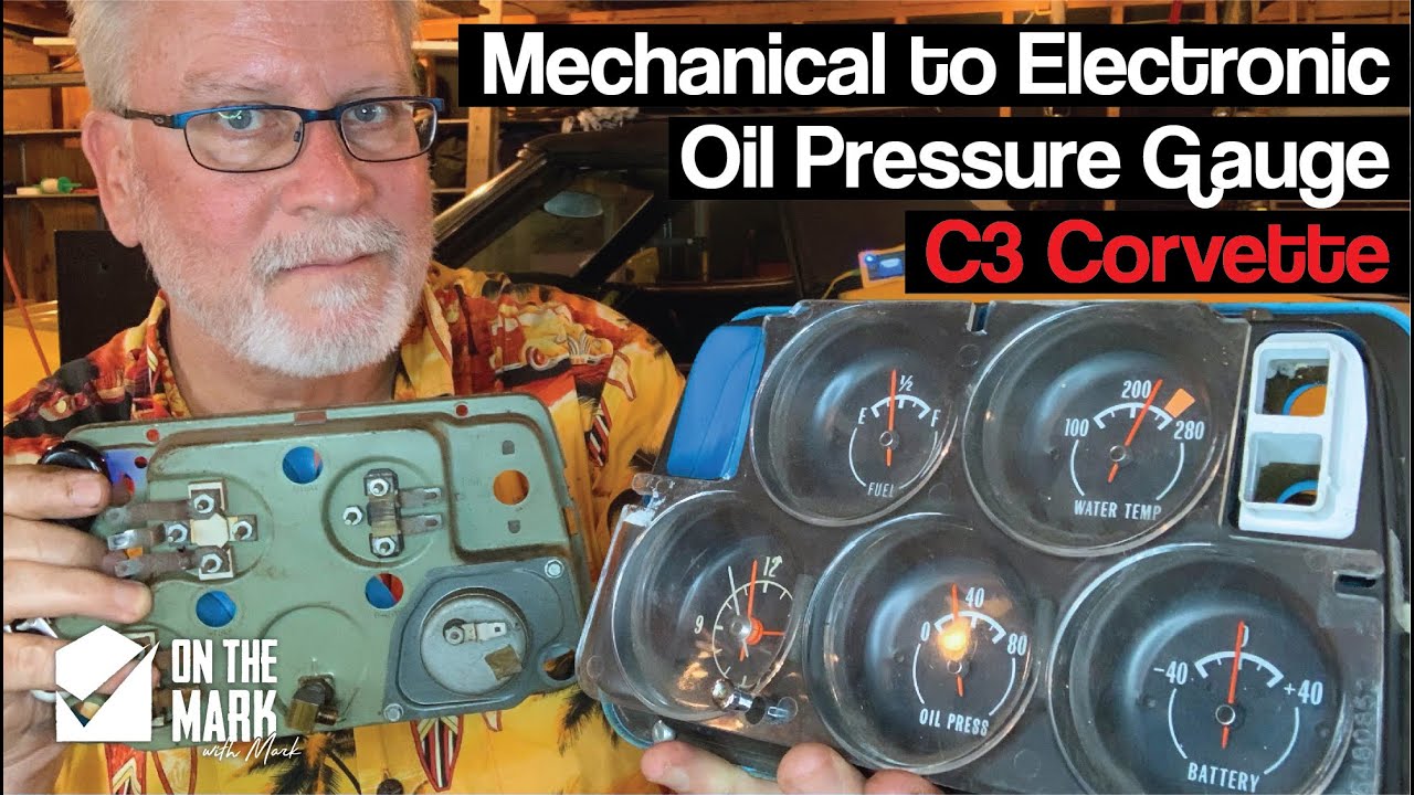 C3 Corvette Gauge Swap, Mechanical to Electronic - FACTORY | On the Mark with Mark