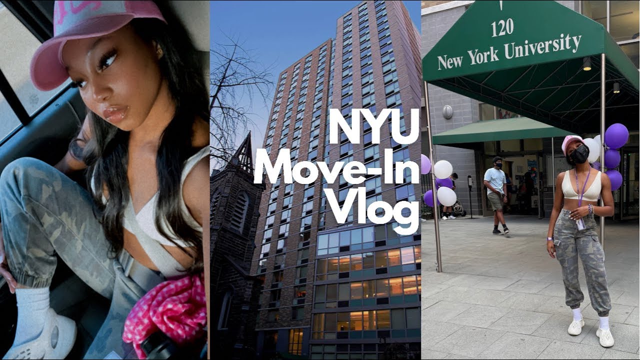 NYU COLLEGE MOVE-IN DAY VLOG 2021 | freshman dorm #nyu #collegemovein #dorm