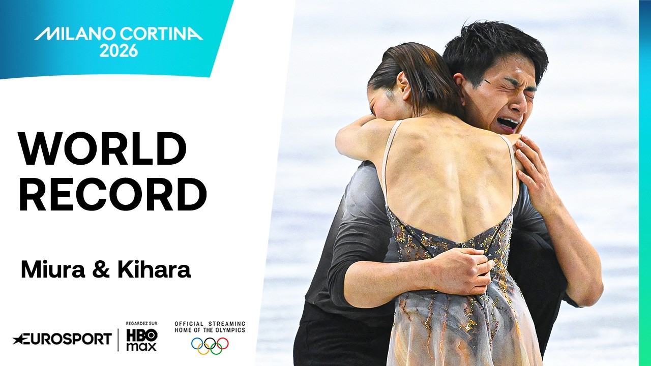 JO 2026 - RECORD DU MONDE ! Le duo Miura-Kihara EXCEPTIONNEL en programme libre décroche l'OR