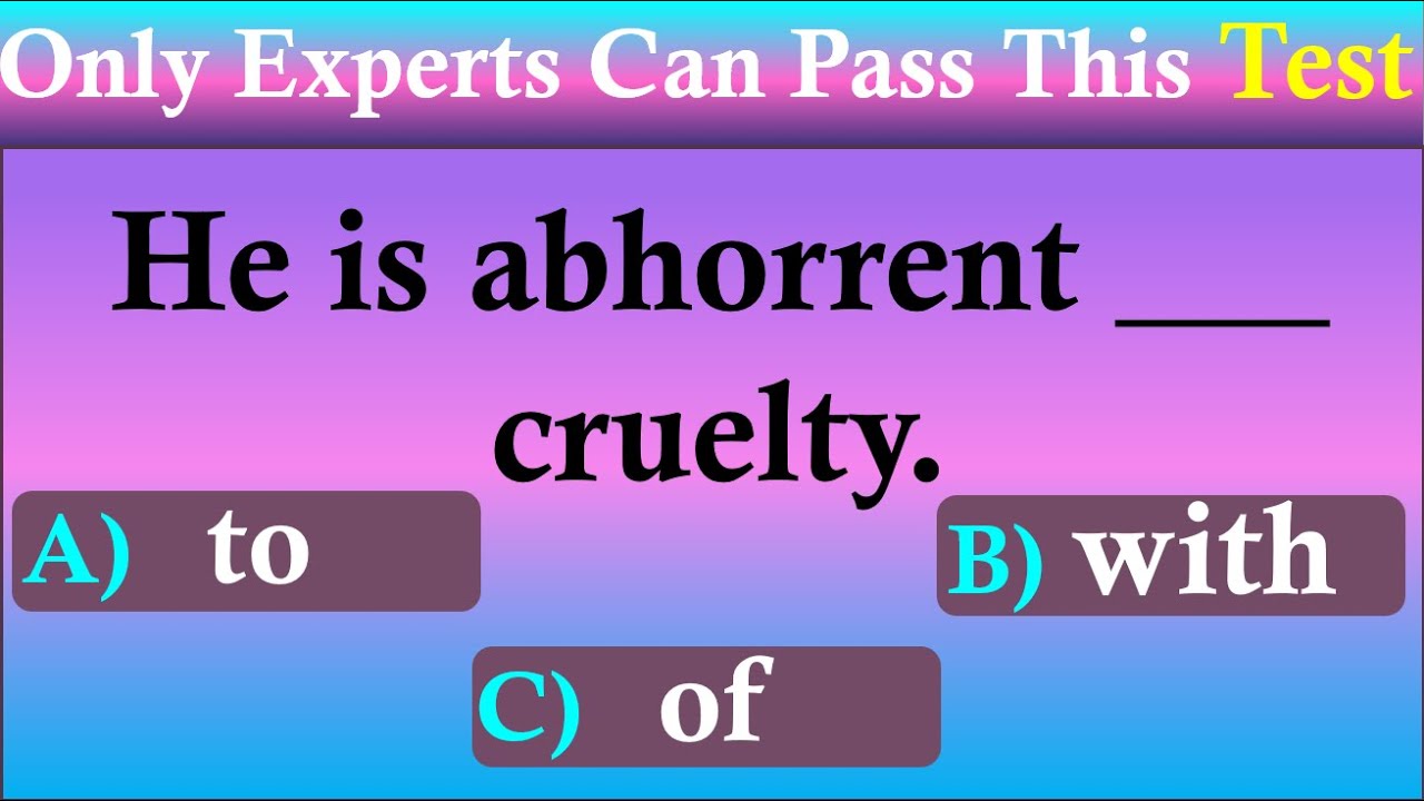 Mixed Grammar Quiz: Test Your English Skills