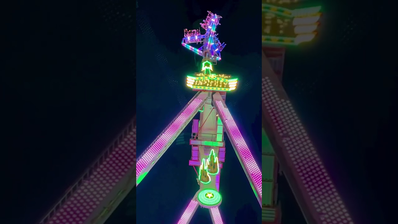 Crazy Adrenaline Park🥵🫣 #infinity #luna #extreme #satisfying #themapark #amusementpark