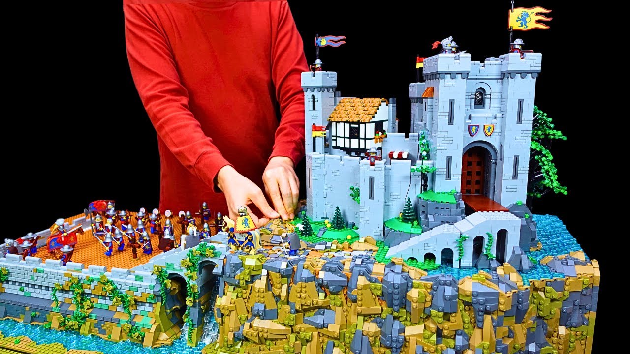Building Terrain For The Lego Lion Knights' Castle Set