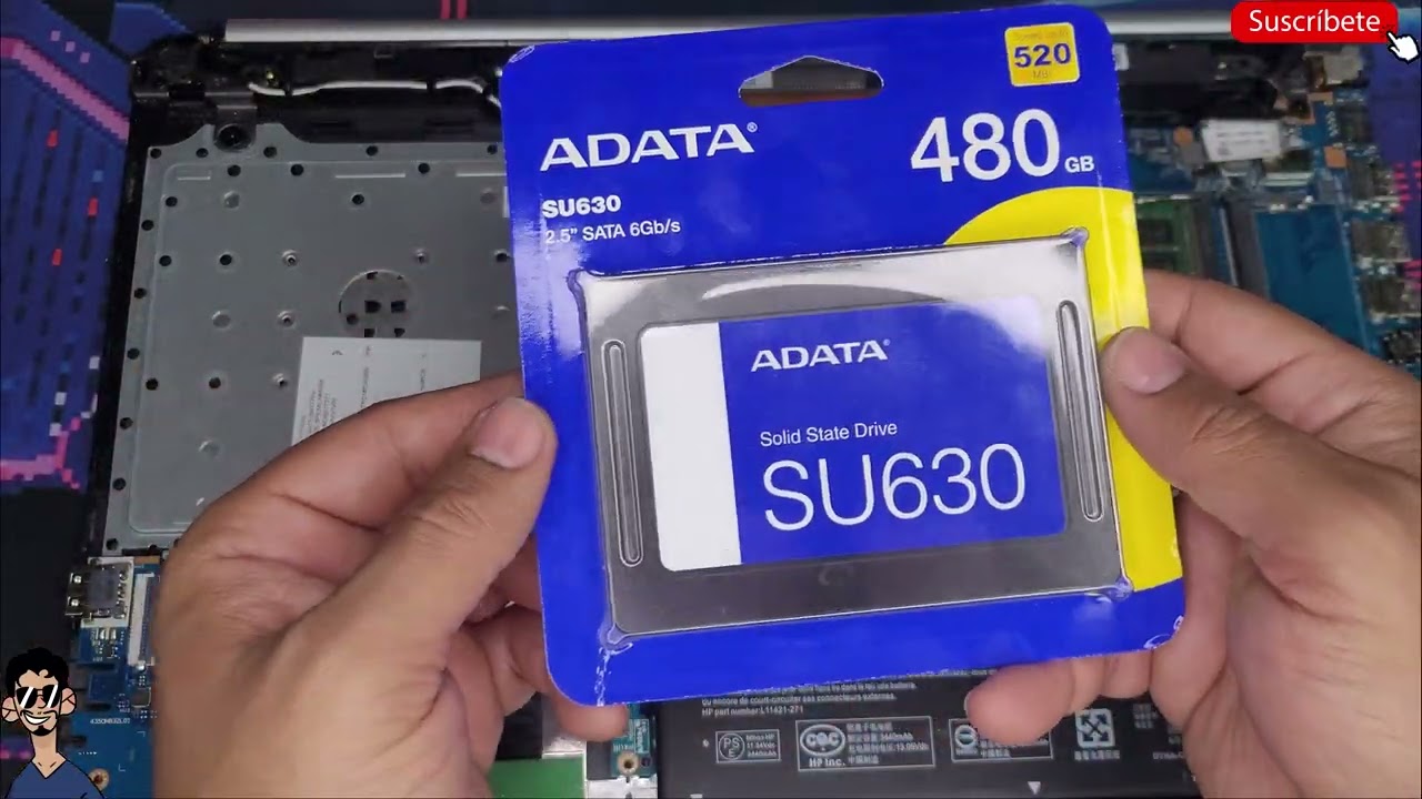 Tutorial: SSD Para Portátil o Laptop HP 15 DA00019LA