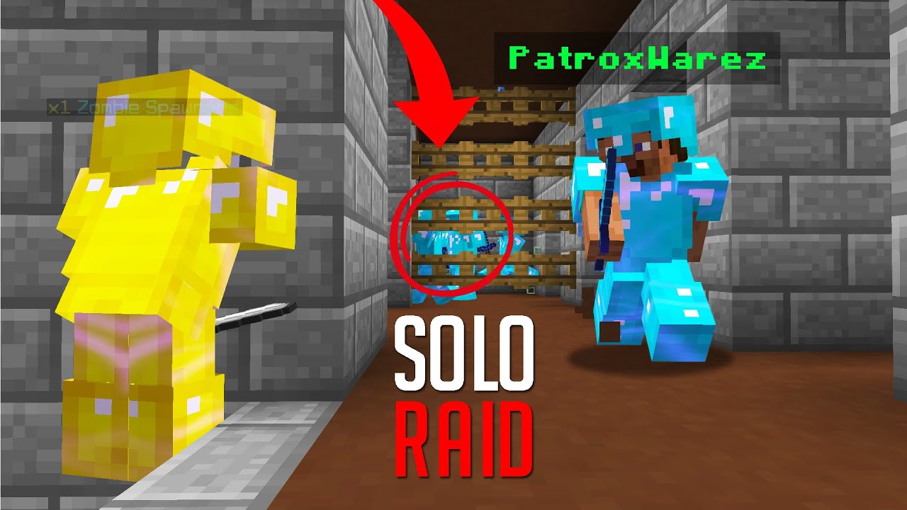 RESIST&Iacute; a la INVASI&Oacute;N de mis VECINOS en Minecraft