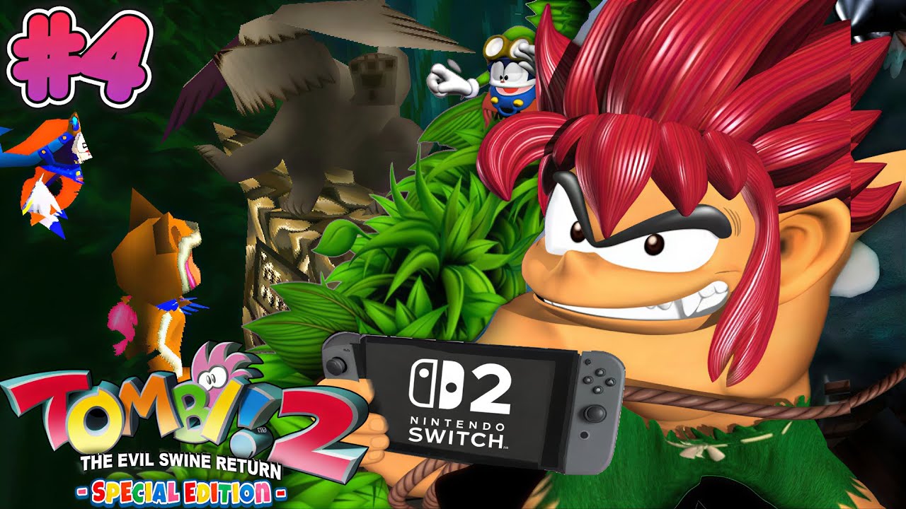 La Foresta Nera di Donglin (ep.4) Tombi! 2 The Evil Swine Return Special Edition - Switch 2 Gameplay