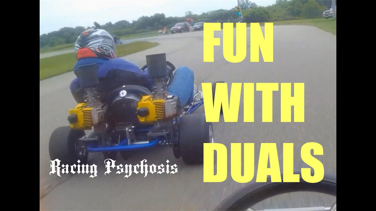 Dual Rear Engine Vintage Karts | Highlight Video | Fun With Duals #1