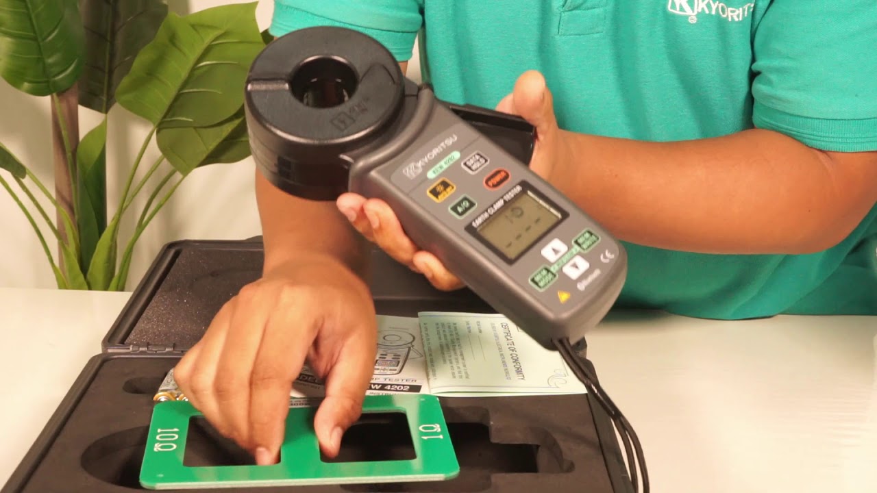 KUPAS TUNTAS || Earth Clamp Tester Kyoritsu KEW 4202
