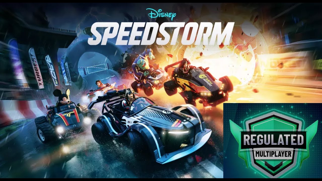 Disney Speedstorm  -  Multiplayer Regulado - Gameplay
