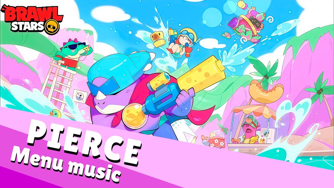 Brawl Stars | Season 45 | *NEW* Brawler Pierce | Menu Music