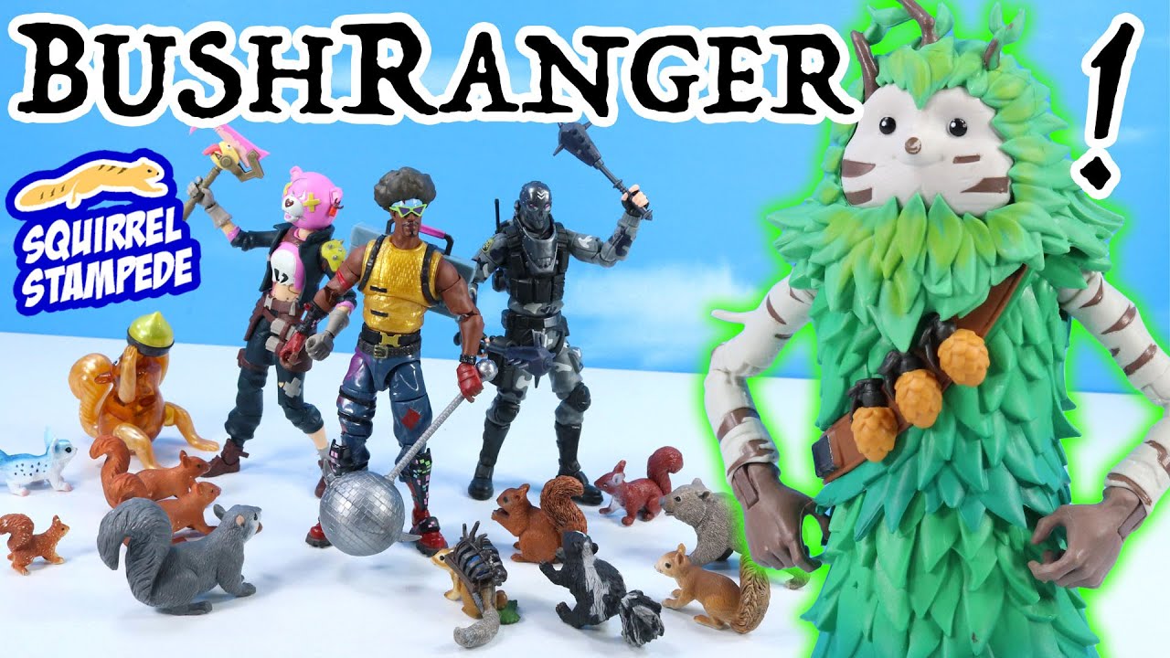 Fortnite Bushranger Metal Mouth Ragsy & Funk Ops Victory Royal Series Figure Review