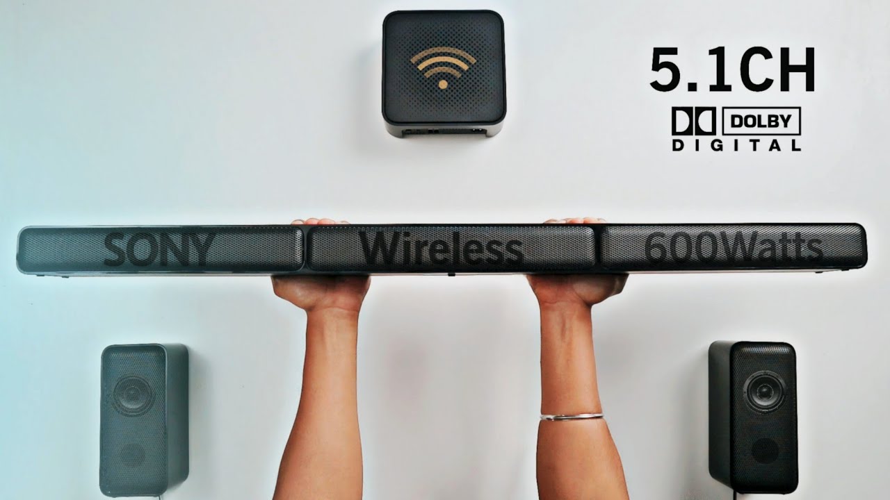 SONY HT-S40R | 5.1 Home Theatre System with Dolby Audio - Review In Asmr