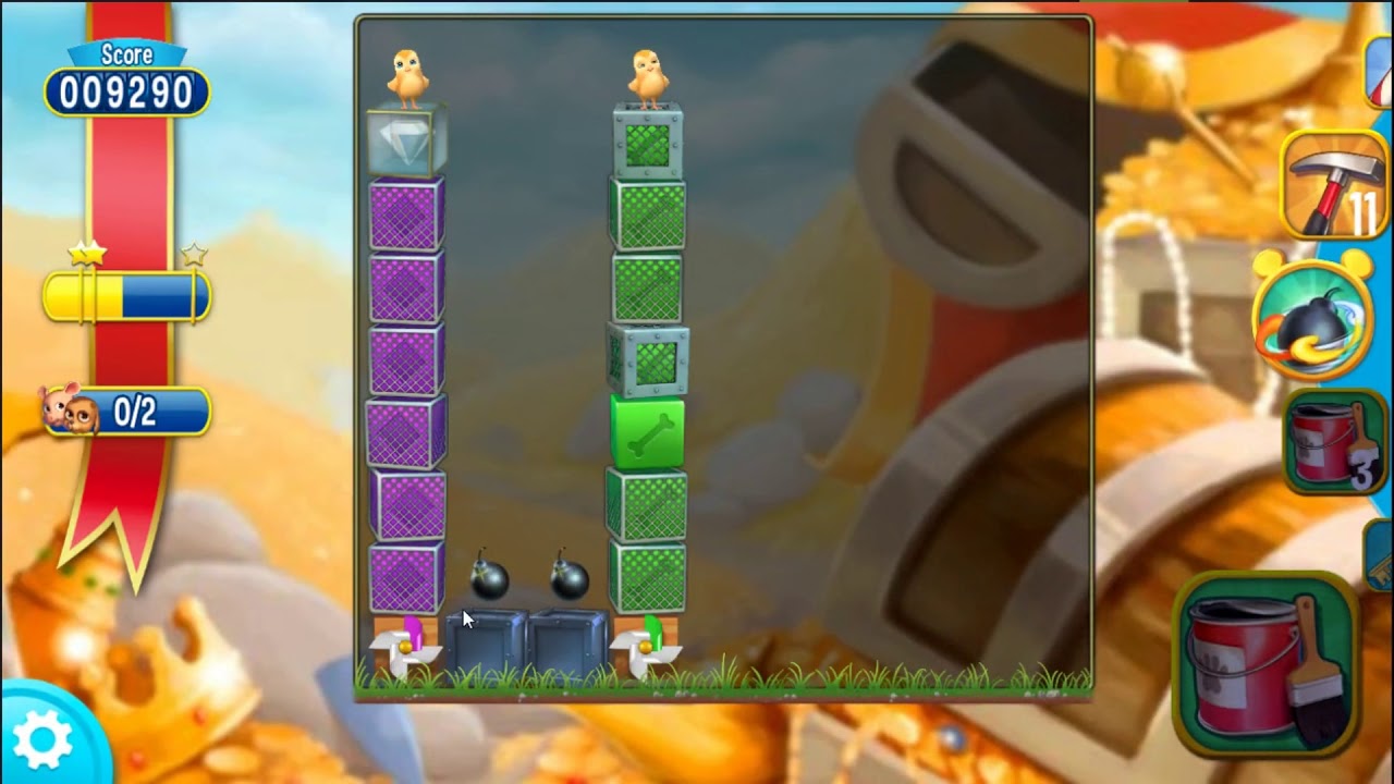 Pet Rescue Saga Level 3395 - NO BOOSTERS | SKILLGAMING ✔️