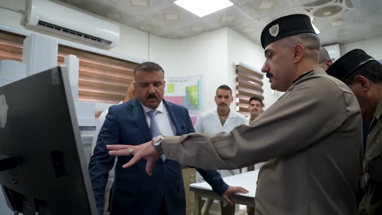 بعد إعادة تأهيلها وتطويرها وزير الداخليةيفتتح عدداً من المختبرات في مديرية تحقيق الأدلة الجنائية