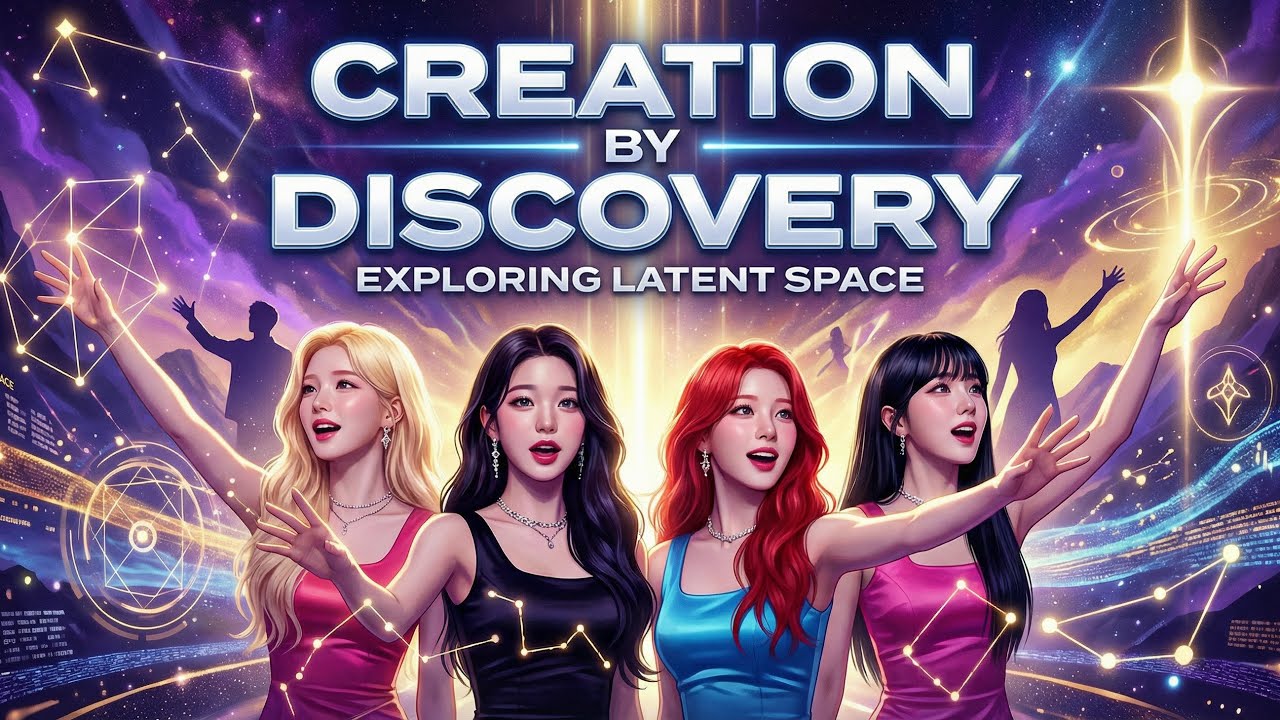 Creation by Discovery: Navigating Latent Design Space