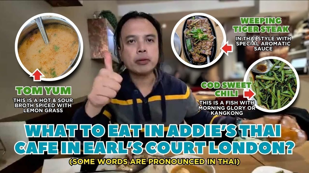 ЧТО ПОЕСТЬ В THAI CAF&Eacute; ADDIE'S В РАЙОНЕ ЭРЛС-КОРТ, ЛОНДОНЕ? 🇹🇭