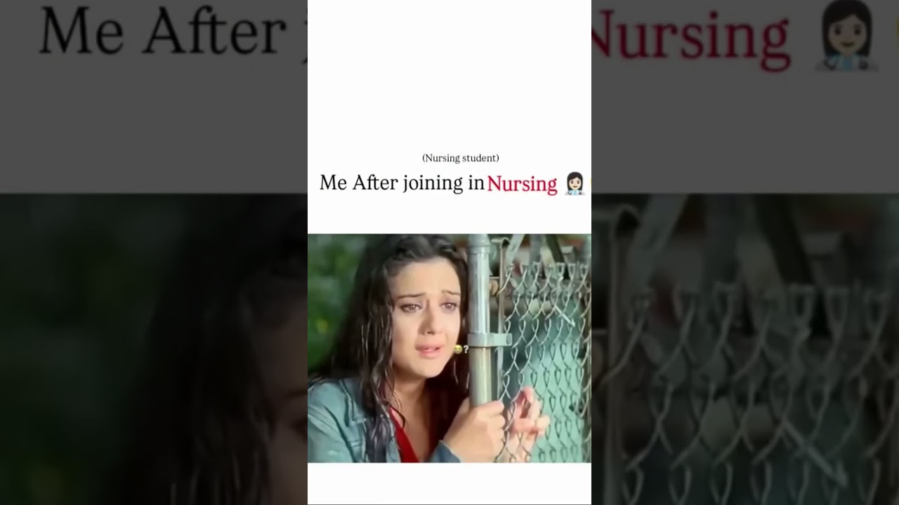 me after joining nursing 🧑‍⚕️😢