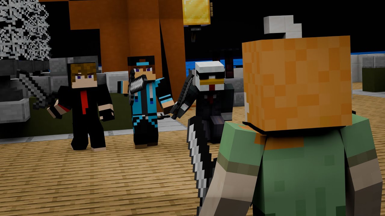 Protection mission | Alex and Steve legends (Minecraft Animation)