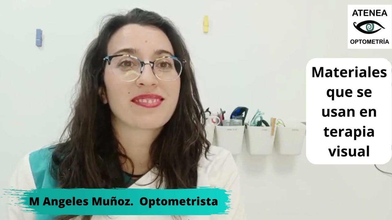 Materiales que se usan en terapia visual