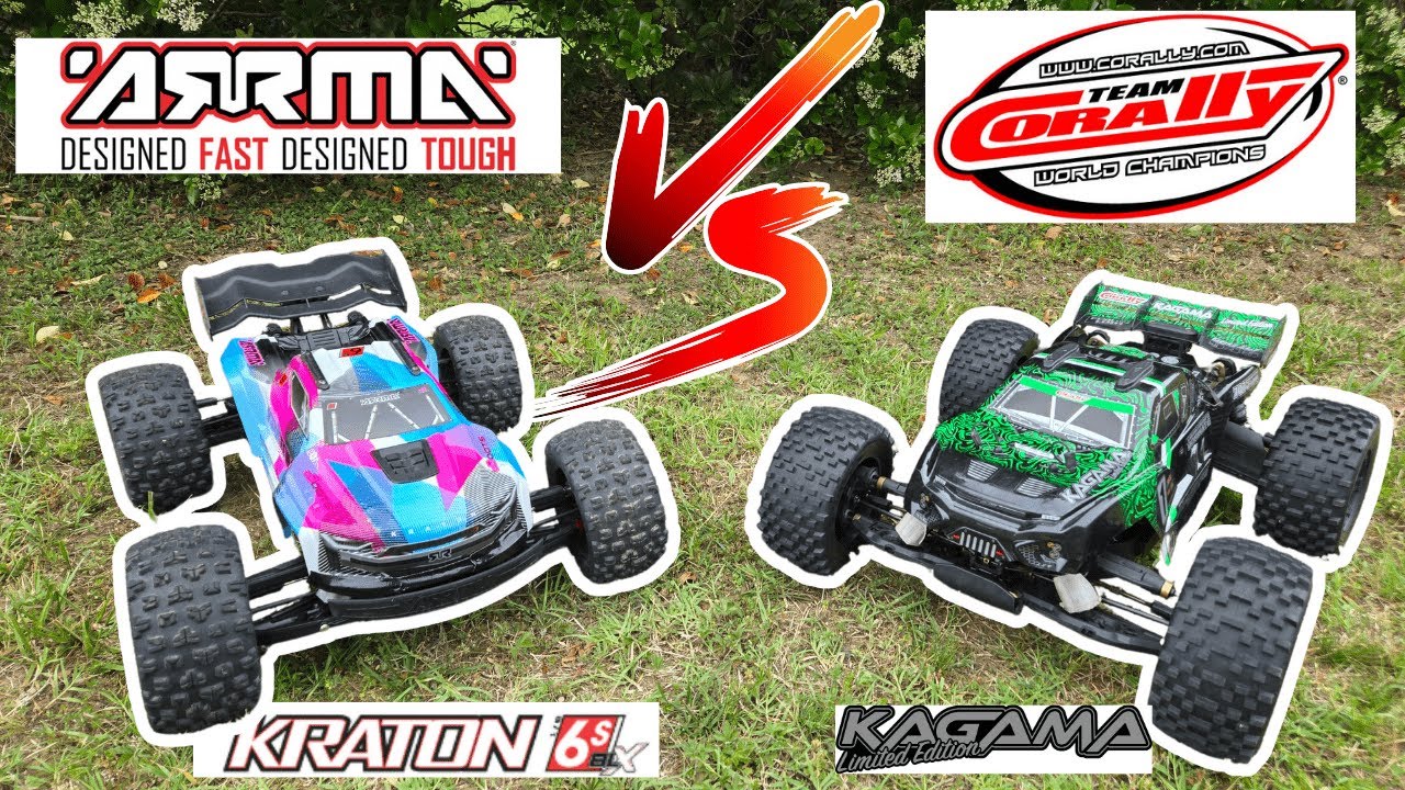 Arrma Kraton V6 VS Team Corally Kagama Limited Edition!