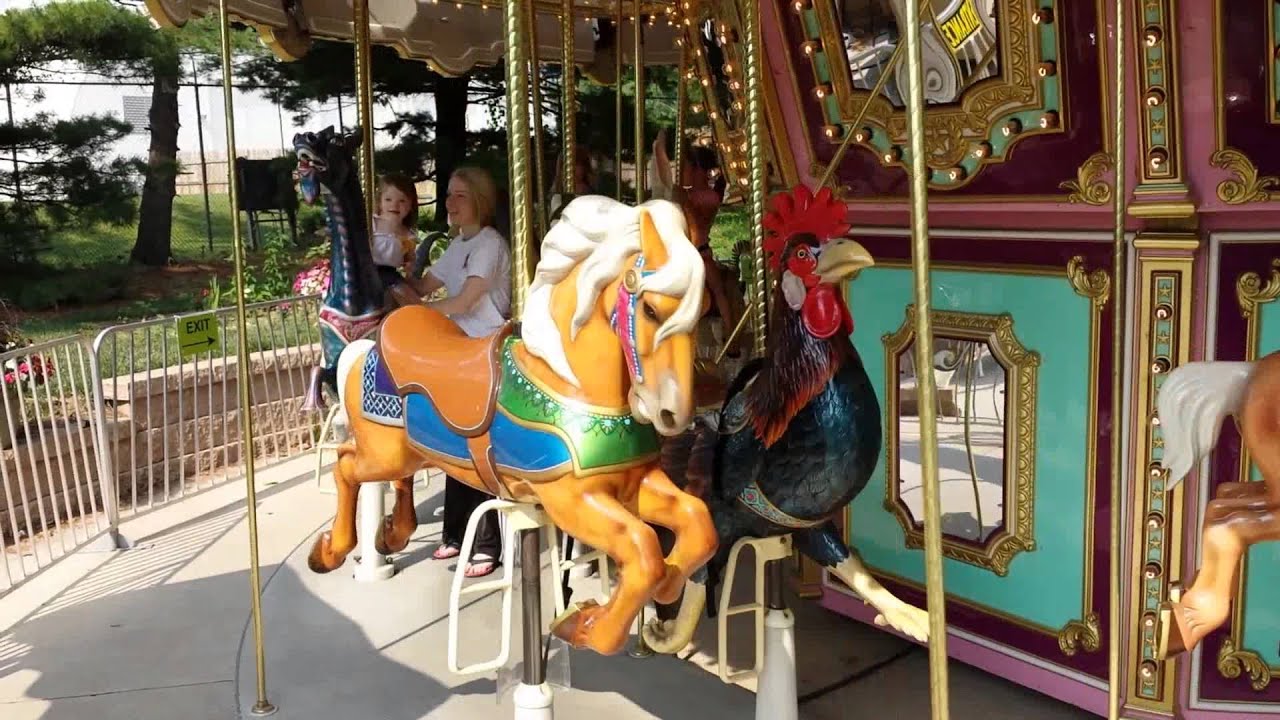 merry go round at Blank Park Zoo