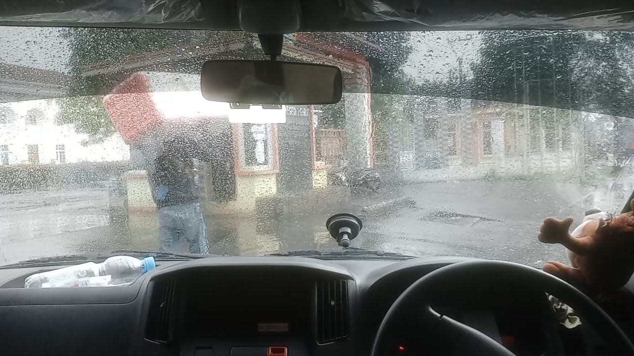 Seharian diguyur hujan 💦💦