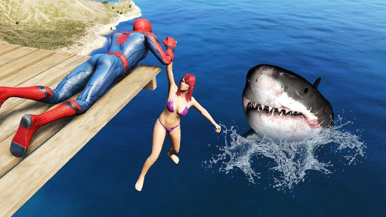 GTA 5 Spider-Man Ragdolls Compilation 3 (Funny Video)