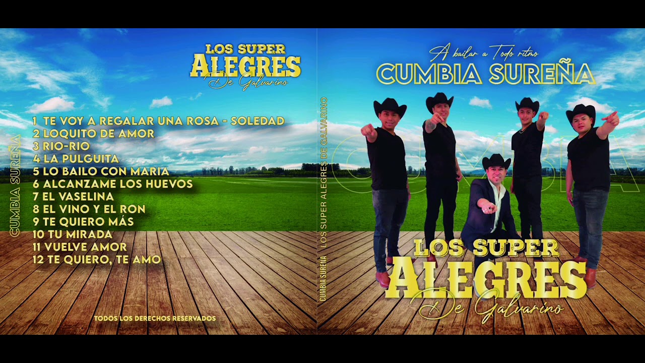 Disco Completo Los Super Alegres de Galvarino - Cumbia Sureña | 2021