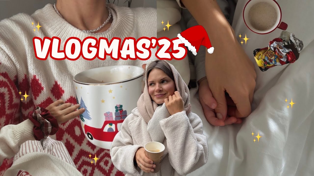 ЗИМНИЙ ВЛОГ🎄 |  рецепт хелси печенья | открываем подарки от Св.Николая | очищение