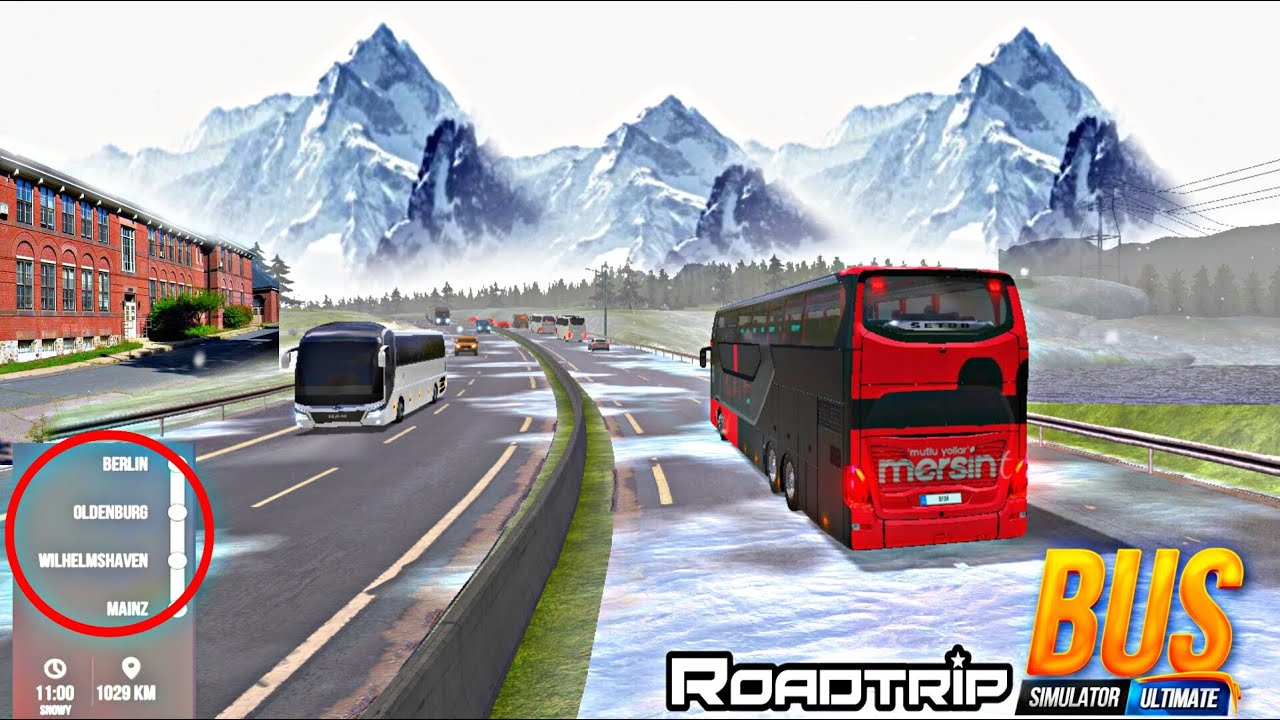 Bus Simulator : Ultimate| Trip to German (BERLIN-Oldenburg-Wilhelmshaven-Mainz) Android Gameplay