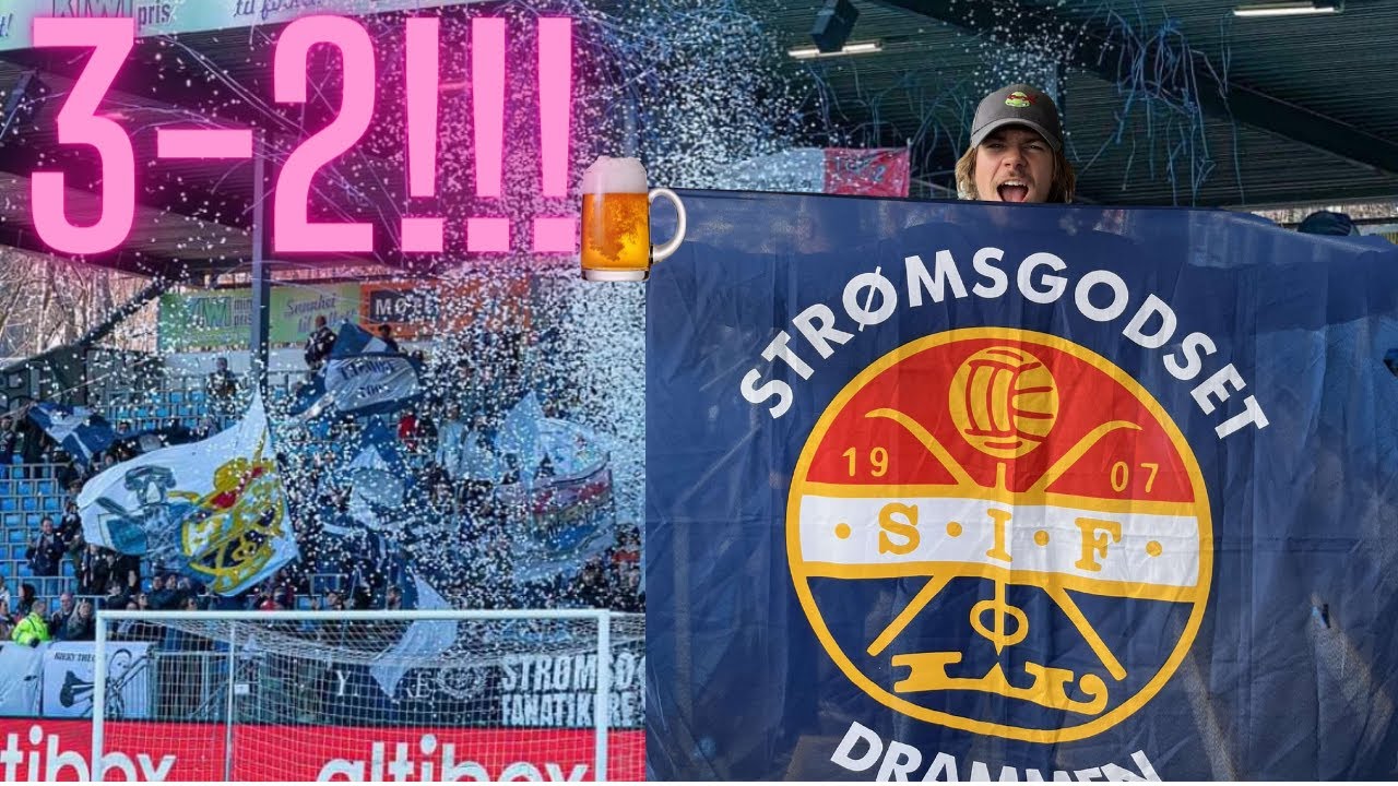 Strømsgodset supporter for en dag!!! (Kampdag VLOG)