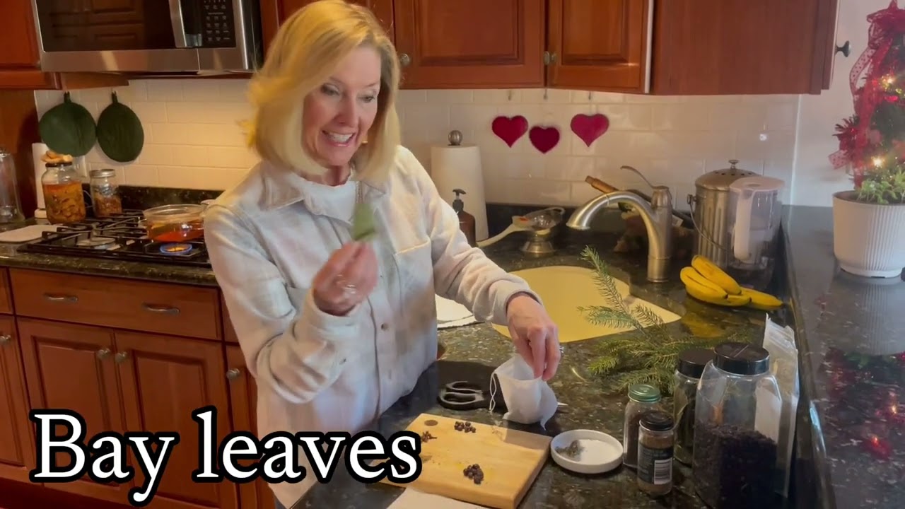 How to make a simmer pot bag.